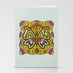 Taurus Butterfly Stationery Card Gallery Image 2