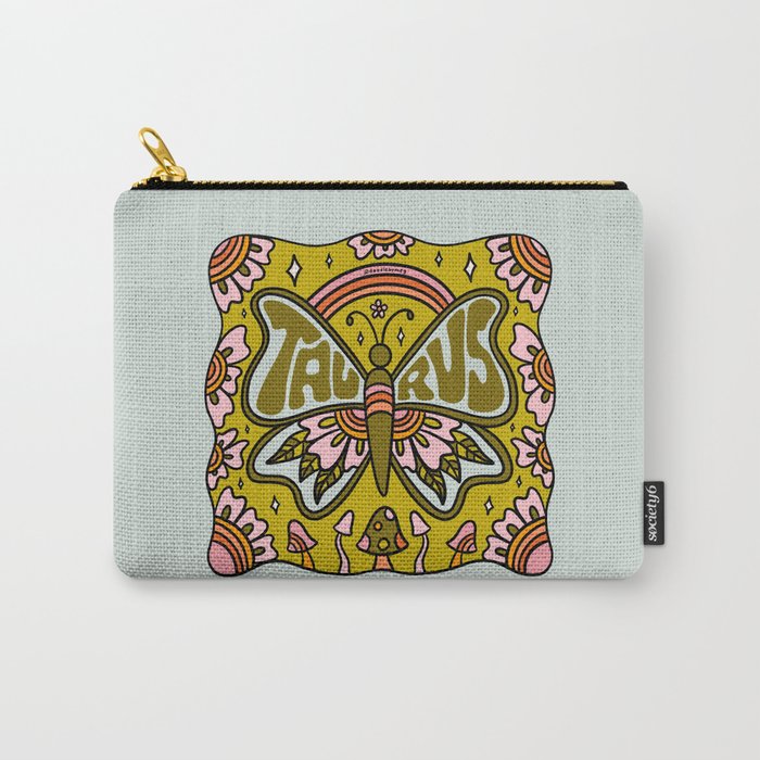 Taurus Butterfly Carry All Pouch Gallery Image 1