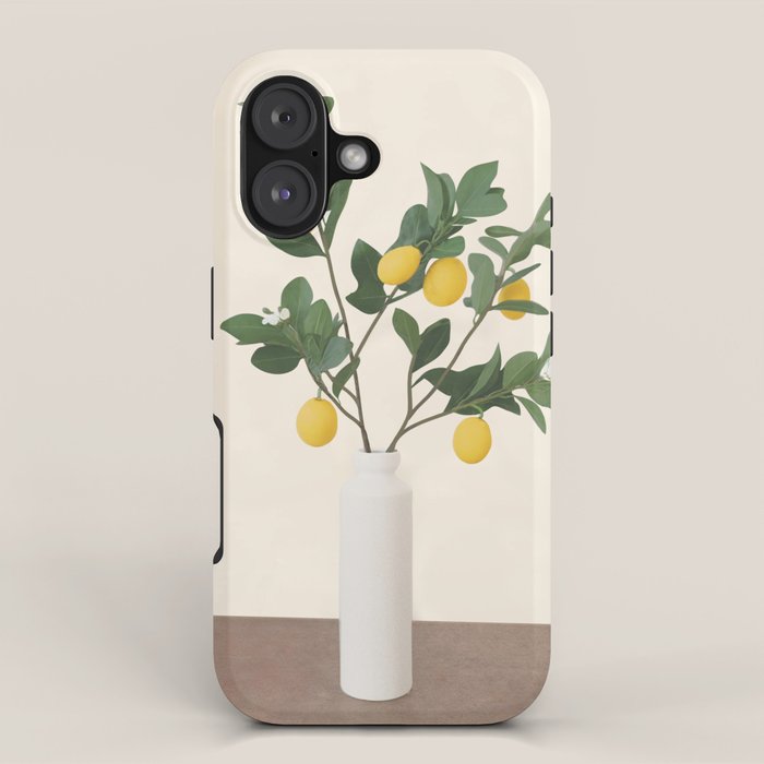 Lemon Branches II iPhone Case Gallery Image 1