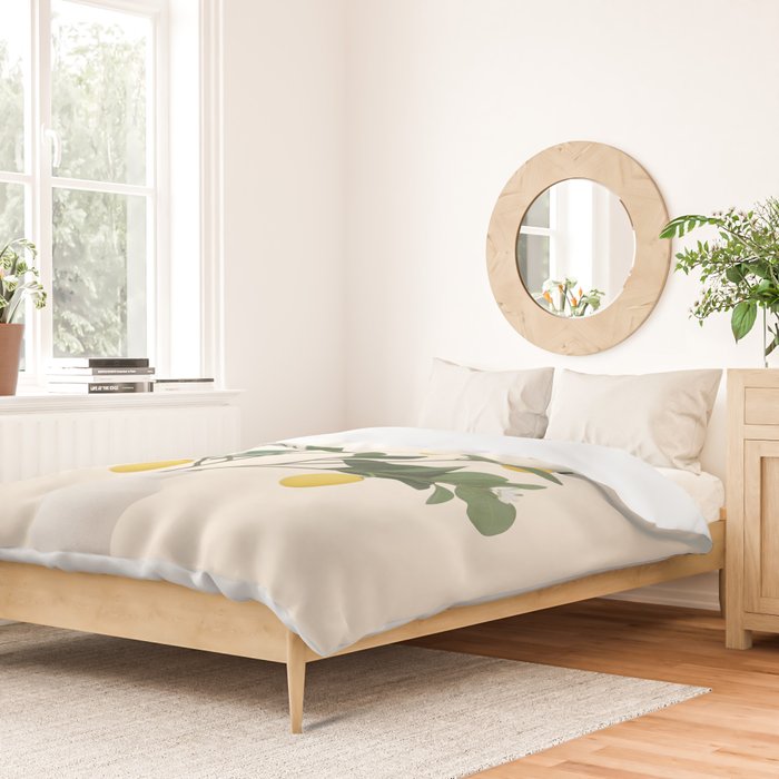 Lemon Branches II Duvet Cover Gallery Image 2