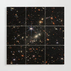 James Webb Space Telescope First Deep Field: Galaxy Cluster SMACS 0723  Wood Wall Art Gallery Image 1