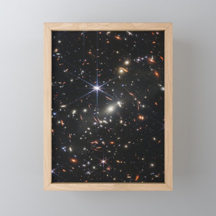 James Webb Space Telescope First Deep Field: Galaxy Cluster SMACS 0723  Mini Art Print Gallery Image 1