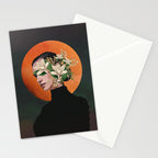 Lady Portrait 3 Stationery Card Gallery Image 2