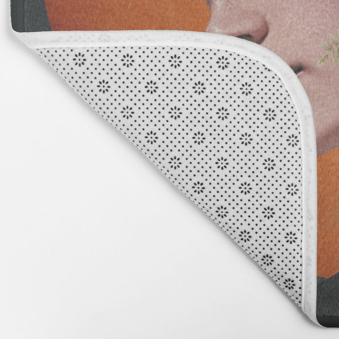Lady Portrait 3 Bath Mat Gallery Image 2