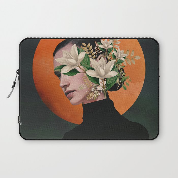 Lady Portrait 3 Laptop Sleeve Gallery Image 1