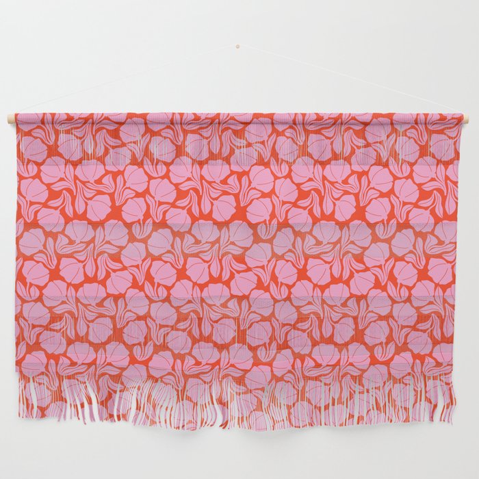 Boho Blooms - Pink Wall Hanging Gallery Image 1