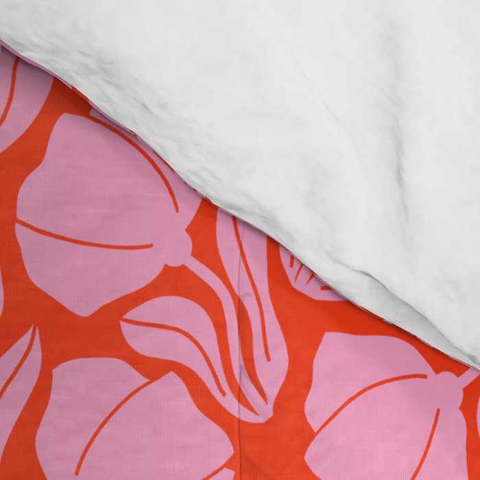Boho Blooms - Pink Comforter Gallery Image 4