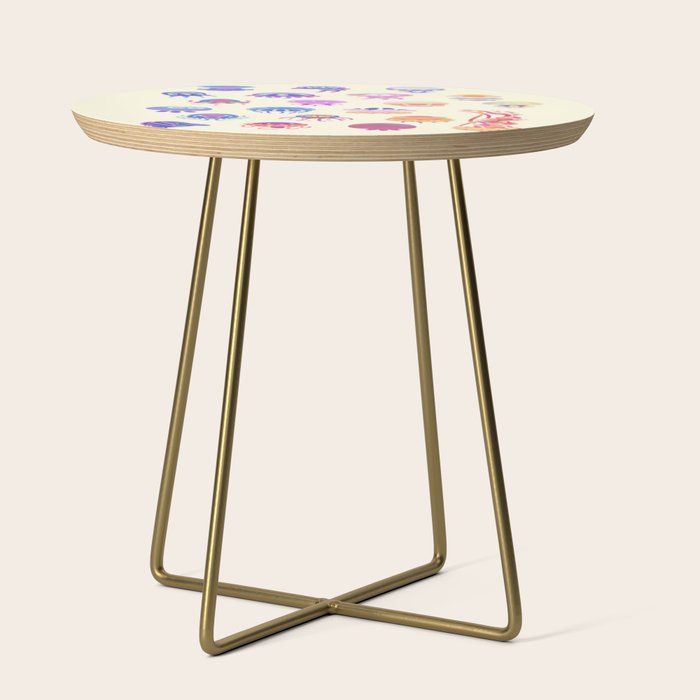 Jellyfish Day - pastel Side Table Gallery Image 1