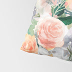 Pastel flower bouquet with roses Pillow Sham Gallery Image 4
