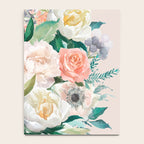 Pastel flower bouquet with roses Notebook Gallery Image 4