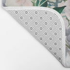 Pastel flower bouquet with roses Bath Mat Gallery Image 2