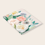Pastel flower bouquet with roses Notebook Gallery Image 2