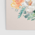 Pastel flower bouquet with roses Poster Gallery Image 3