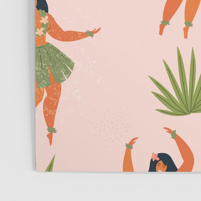 Hawaiian hula dancers young pretty woman  Poster Gallery Image 3