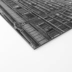 Black and white art library art print,  Rijksmuseum in Amsterdam - history architecture photography Welcome Mat Gallery Image 2