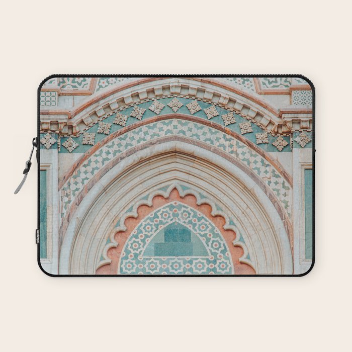 Il Duomo Marble Pattern 2 - Florence Italy Architecture, Travel Photography Laptop Sleeve Gallery Image 1