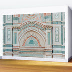 Il Duomo Marble Pattern 2 - Florence Italy Architecture, Travel Photography Wall Mural Gallery Image 2