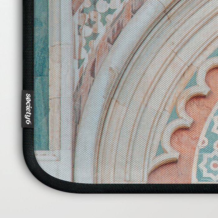Il Duomo Marble Pattern 2 - Florence Italy Architecture, Travel Photography Laptop Sleeve Gallery Image 3