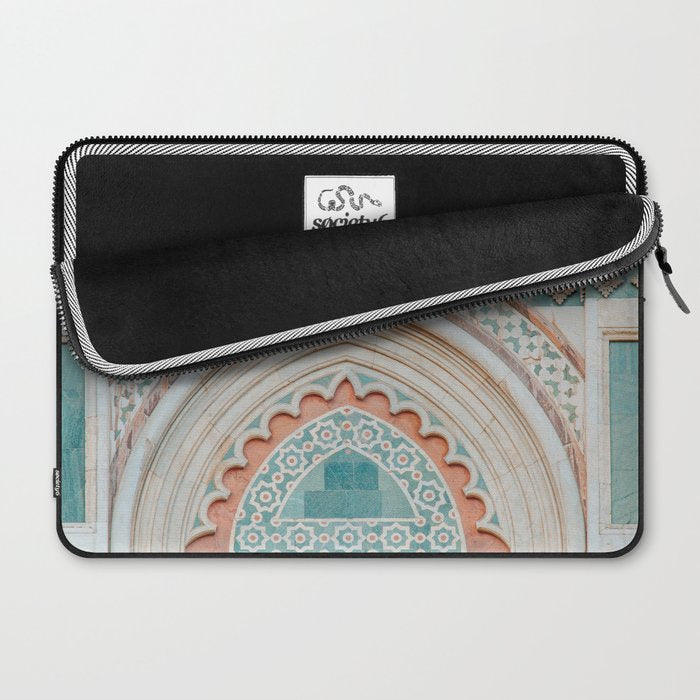 Il Duomo Marble Pattern 2 - Florence Italy Architecture, Travel Photography Laptop Sleeve Gallery Image 2