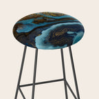 Blue Agate Stool Gallery Image 2