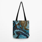 Blue Agate Tote Bag Gallery Image 2