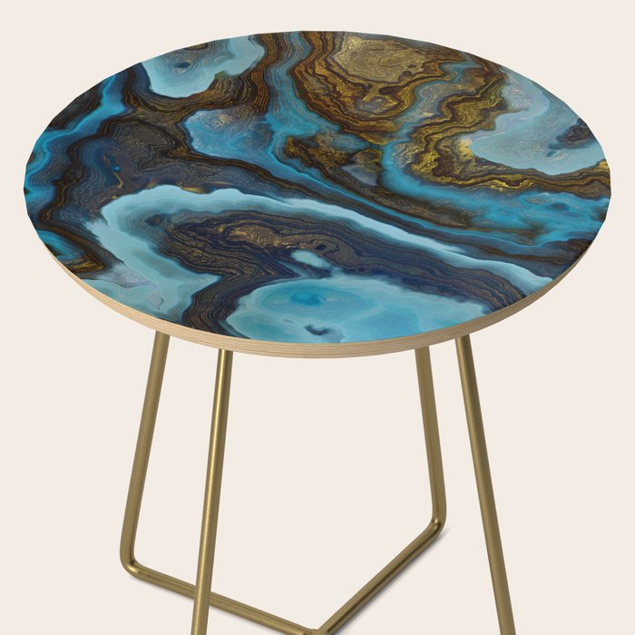 Blue Agate Side Table Gallery Image 2