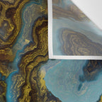 Blue Agate Wall Tapestry Gallery Image 3