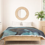Blue Agate Duvet Cover Gallery Image 3