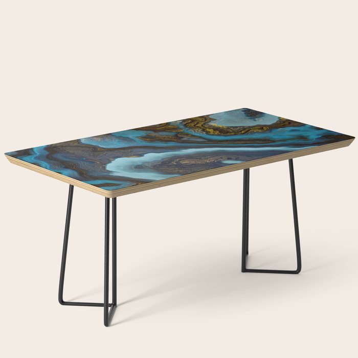 Blue Agate Coffee Table Gallery Image 1