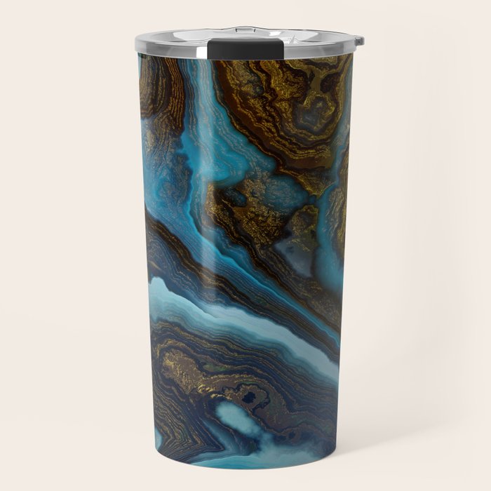 Blue Agate Travel Mug Gallery Image 1