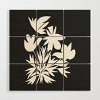 Bushy Bloom ii Wood Wall Art Gallery Image 1