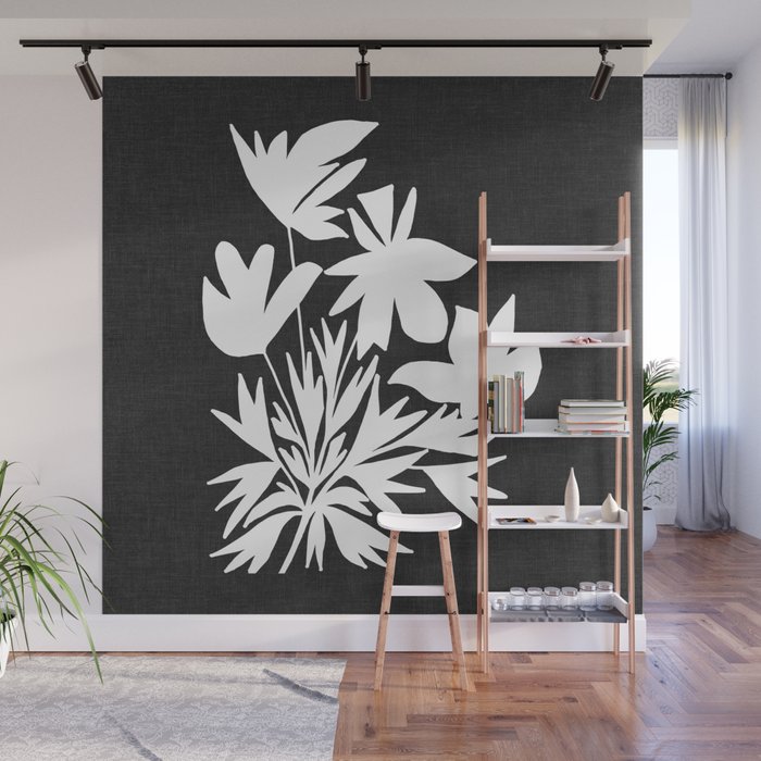 Bushy Bloom ii Wall Mural Gallery Image 1