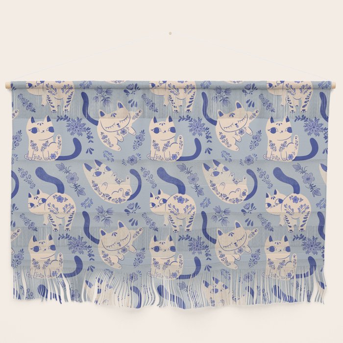 Purrcelin Cats Wall Hanging Gallery Image 1