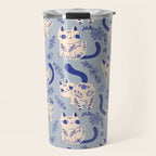 Purrcelin Cats Travel Mug Gallery Image 1