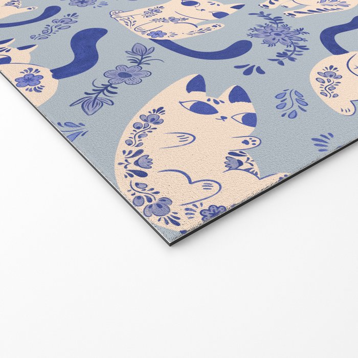 Purrcelin Cats Welcome Mat Gallery Image 2