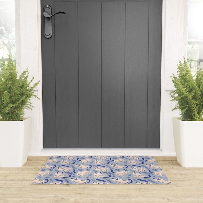 Purrcelin Cats Welcome Mat Gallery Image 3