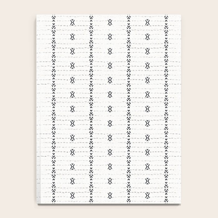FRENCH LINEN STRIPE Notebook Gallery Image 4