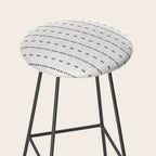 FRENCH LINEN STRIPE Stool Gallery Image 2