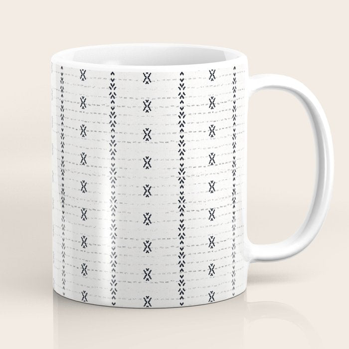 FRENCH LINEN STRIPE Coffee Mug Gallery Image 1