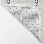 FRENCH LINEN STRIPE Bath Mat Gallery Image 2