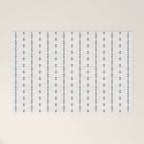 FRENCH LINEN STRIPE Welcome Mat Gallery Image 1
