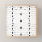 FRENCH LINEN STRIPE Mini Art Print Gallery Image 1