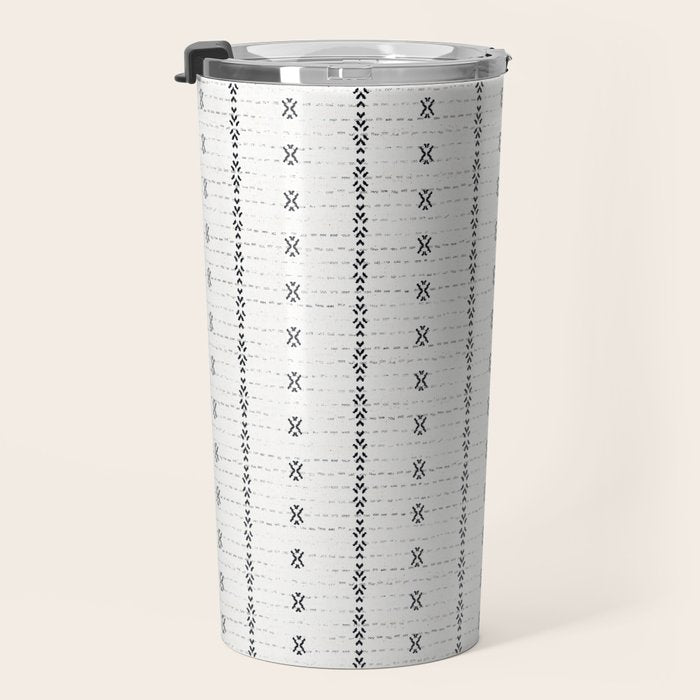 FRENCH LINEN STRIPE Travel Mug Gallery Image 3