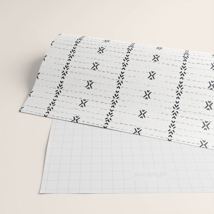 FRENCH LINEN STRIPE Wrapping Paper Gallery Image 2