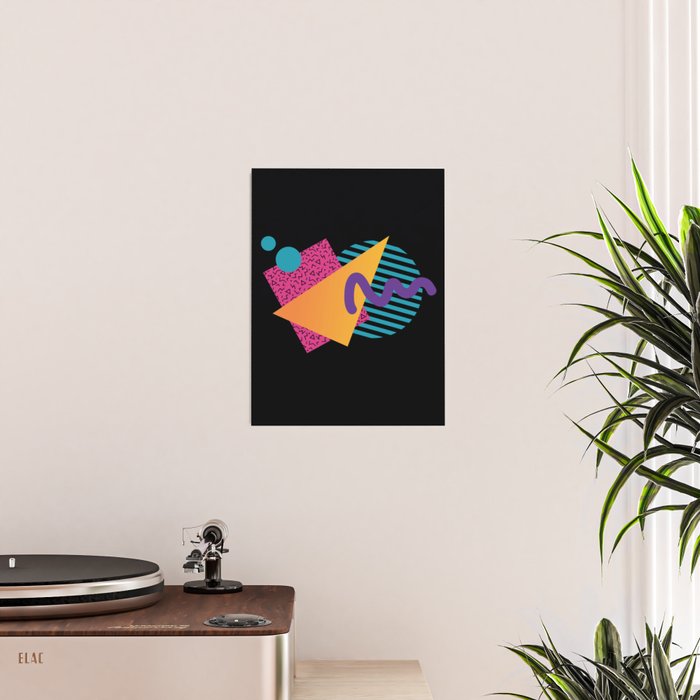 Memphis Pattern 29 / 80s - 90s Retro Poster Gallery Image 2