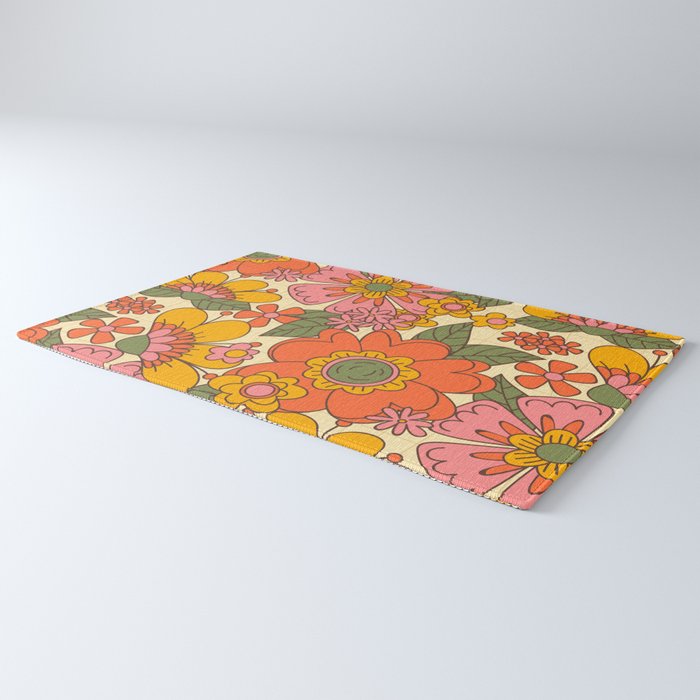 Spring in Retro Rug Gallery Image 3