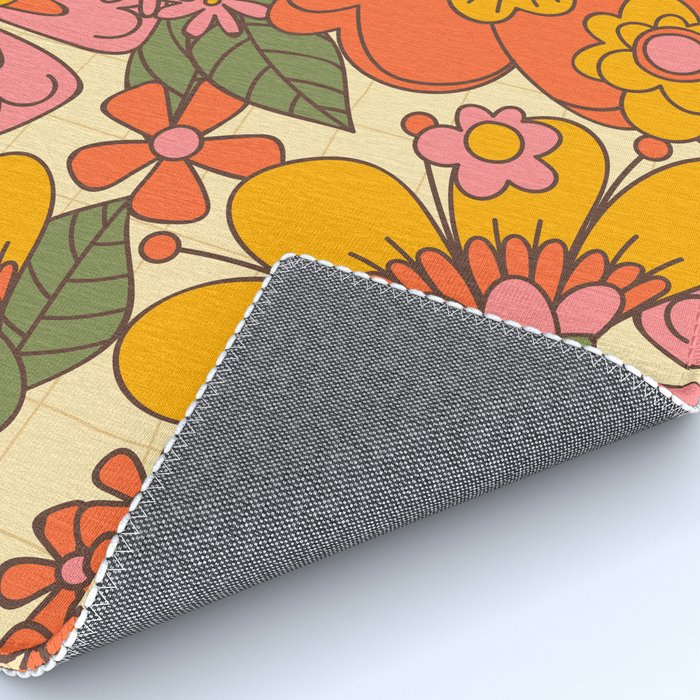 Spring in Retro Rug Gallery Image 4