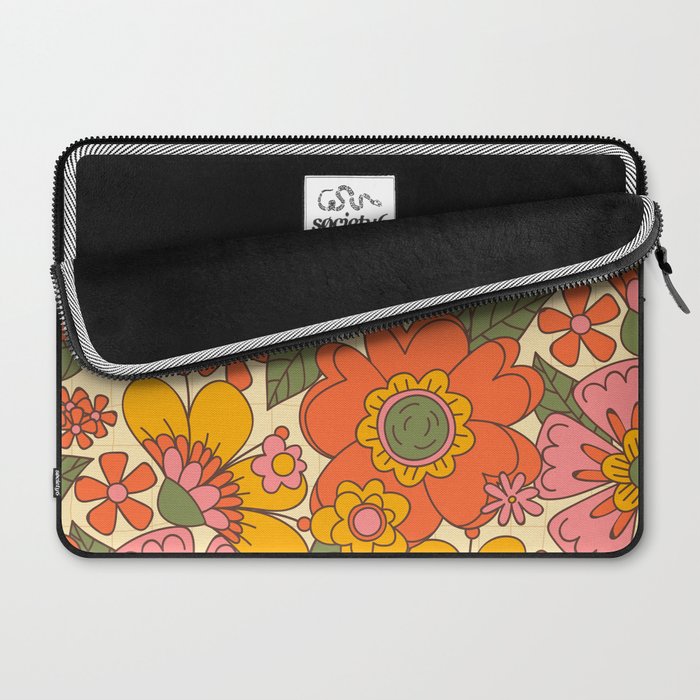 Spring in Retro Laptop Sleeve Gallery Image 2