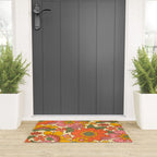 Spring in Retro Welcome Mat Gallery Image 3