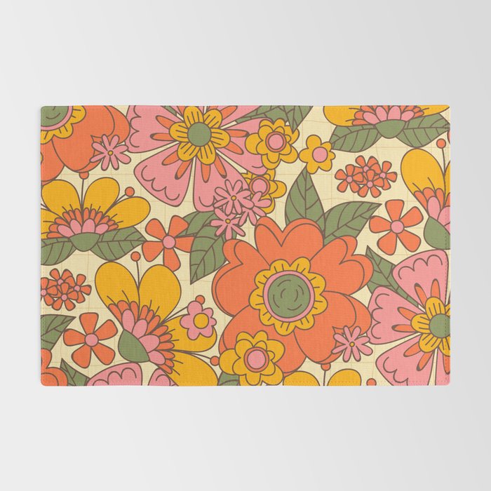 Spring in Retro Rug Gallery Image 2
